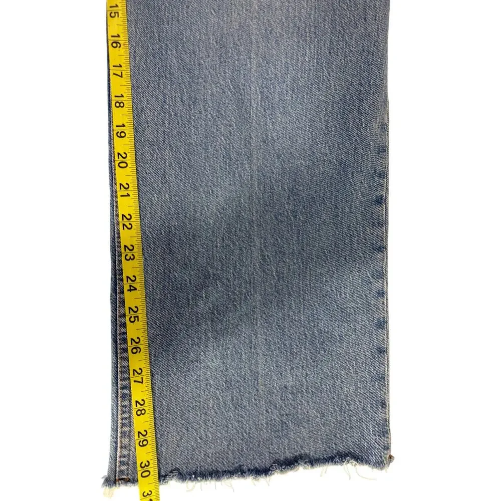 Abercrombie & Fitch The Baggy Low Rise Jeans Women’s Size 32/14R Y2K Medium Wash